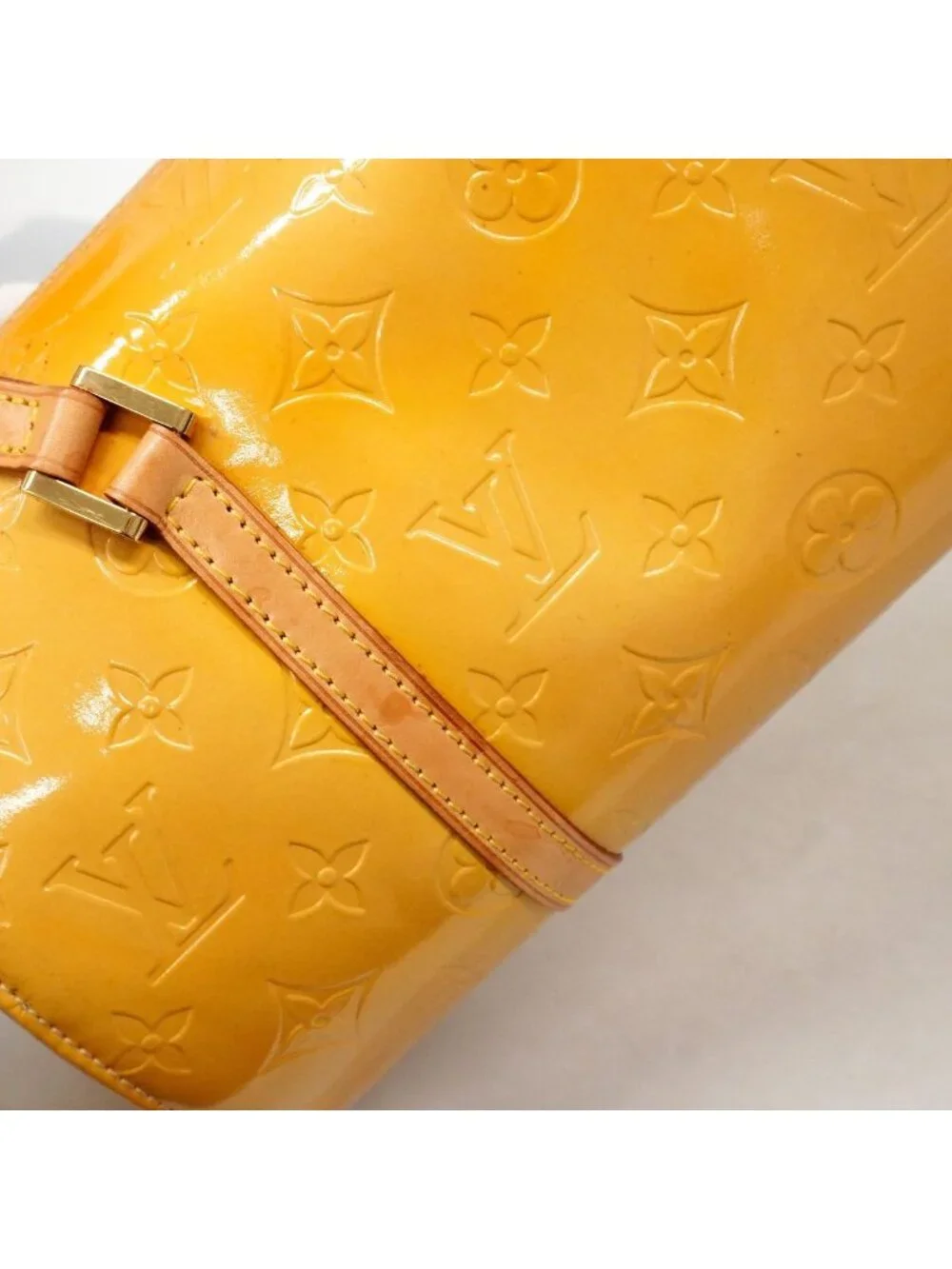 Louis Vuitton Handbag Vernis Bedford Beige